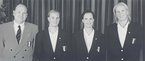 Terje Vanay, Line Berg, Vibeke Stensrud, Cecilie Lundgreen